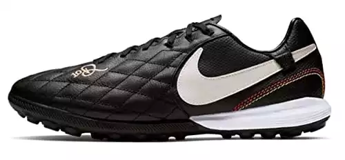 Nike Lunar LEGENDX 7 PRO 10R TF Turf Mens Soccer-Shoes mm_AQ2212-027_6_New - (Black/Light Orewood/Metallic Gold)