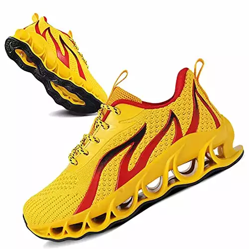 UMIYE Boys Girls Sneakers Shoes Non-Slip Athletic Mesh Breathable Shoes
