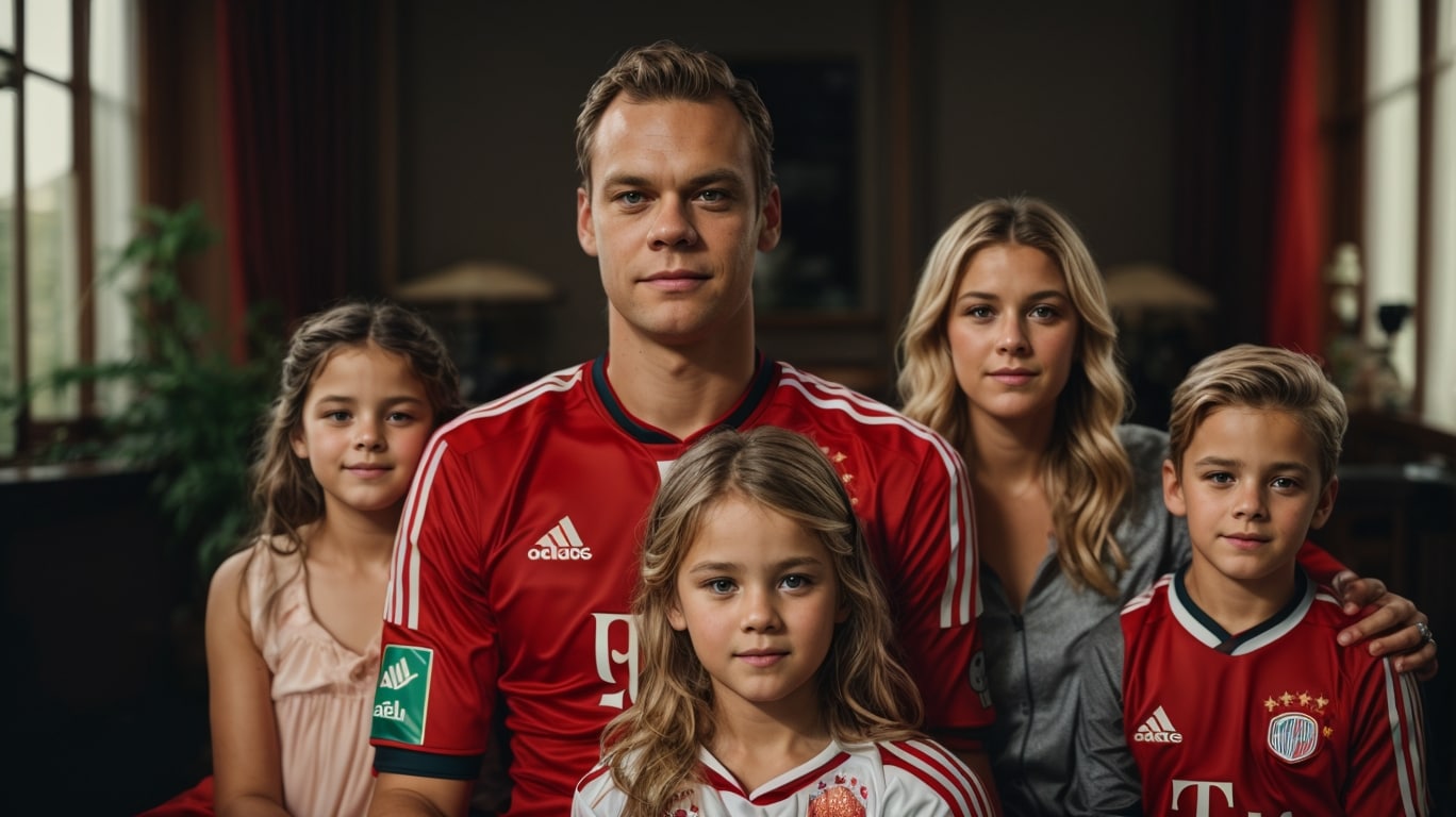 Manuel Neuer’s Family portrait